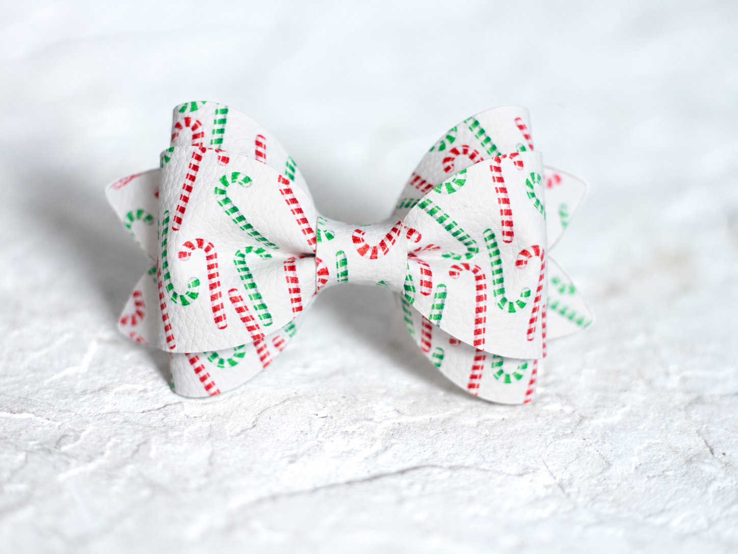 Candy Cane Bow Tie