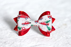 Little Red Truck Bow Tie