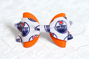 Oilers Bow Tie