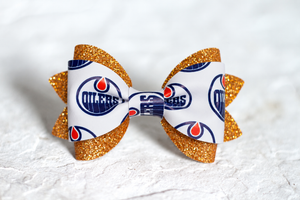 Oilers Bow Tie