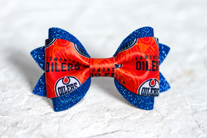 Oilers Bow Tie