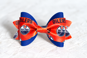 Oilers Bow Tie
