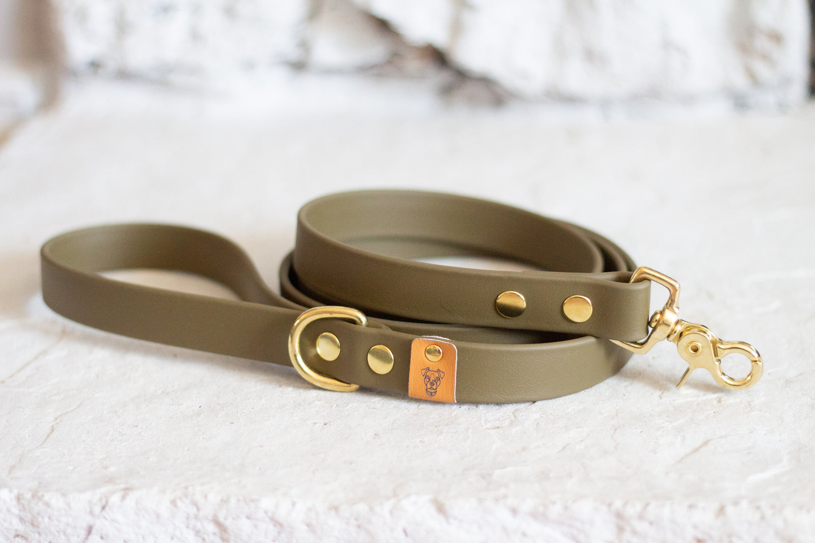 Olive Green Proof Leash