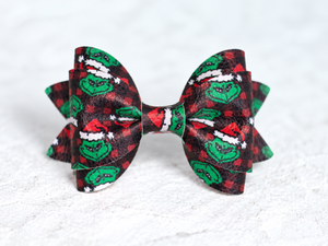 Oldschool Grinch Bow Tie