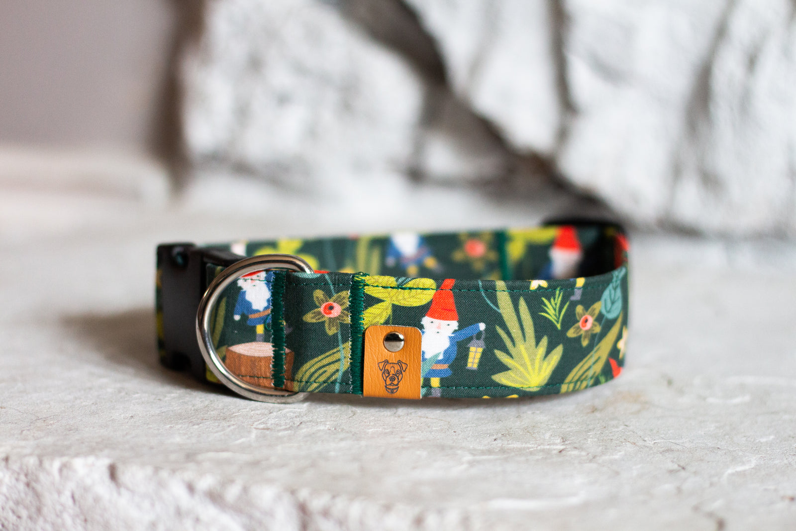 Forest Friends Buckle Collar