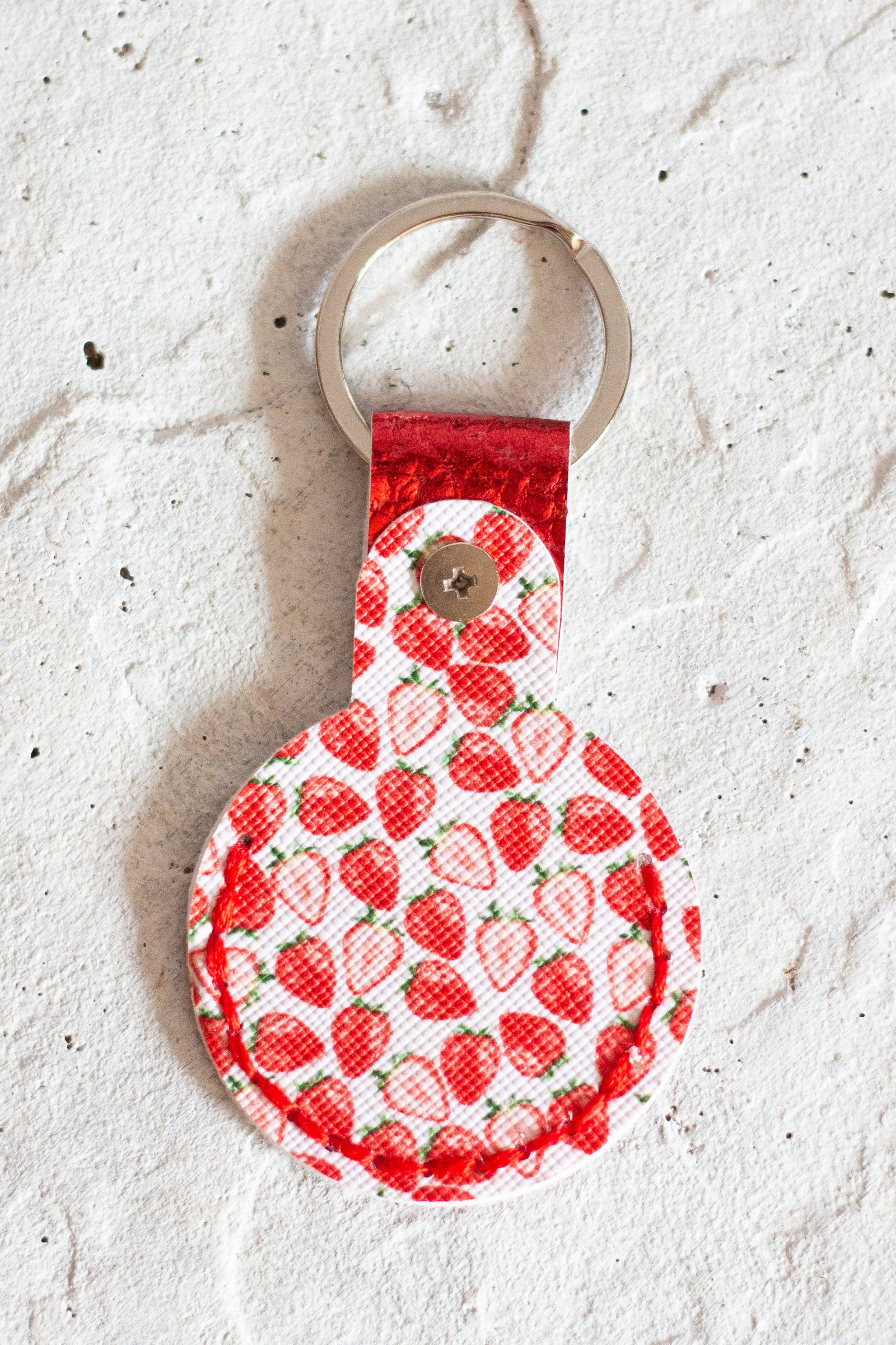 Strawberry Air Tag Holder