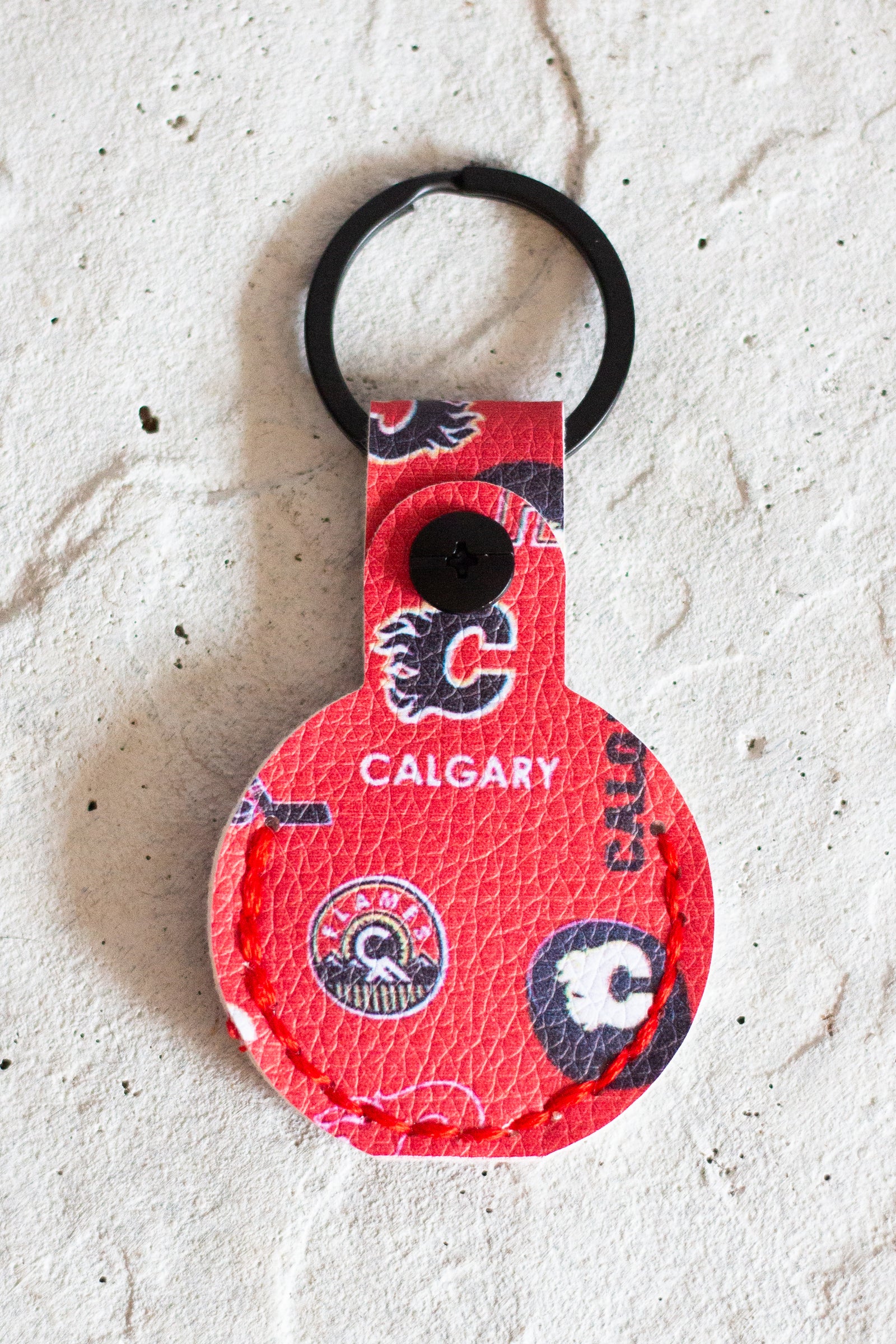 Flames Air Tag Holder