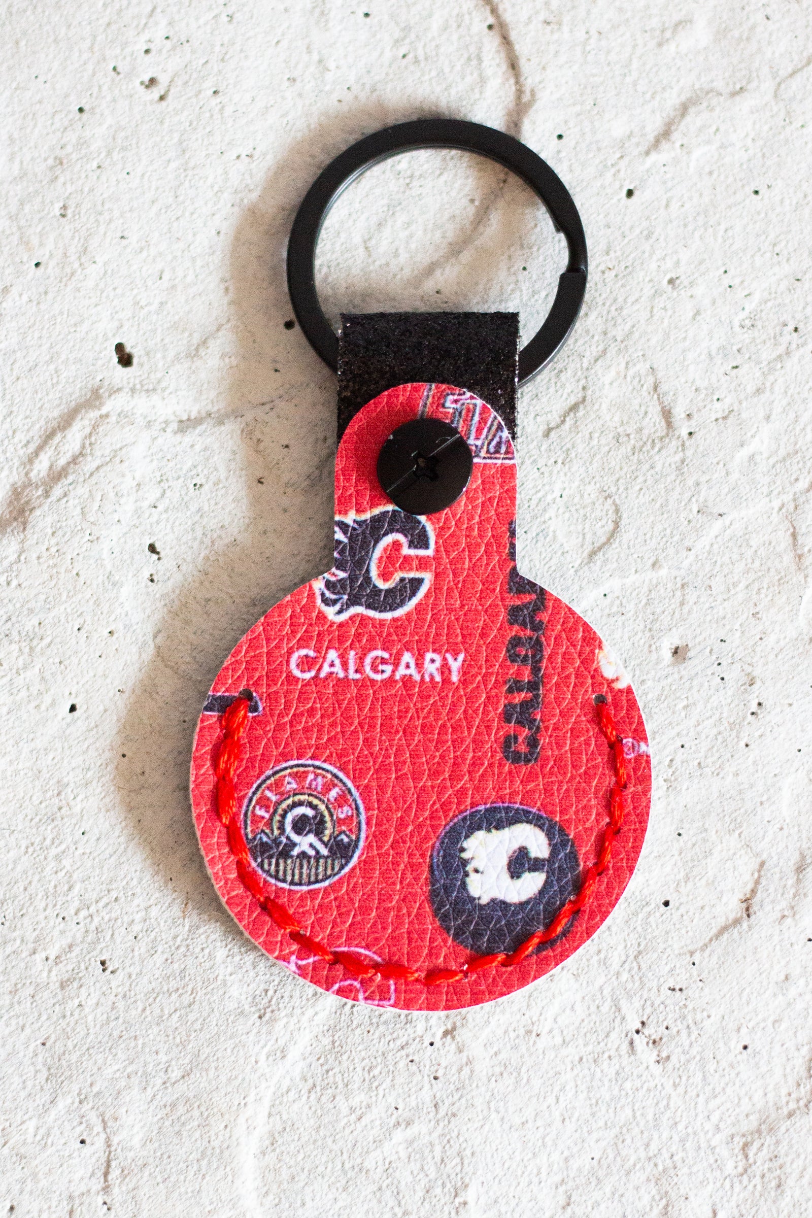 Flames Air Tag Holder