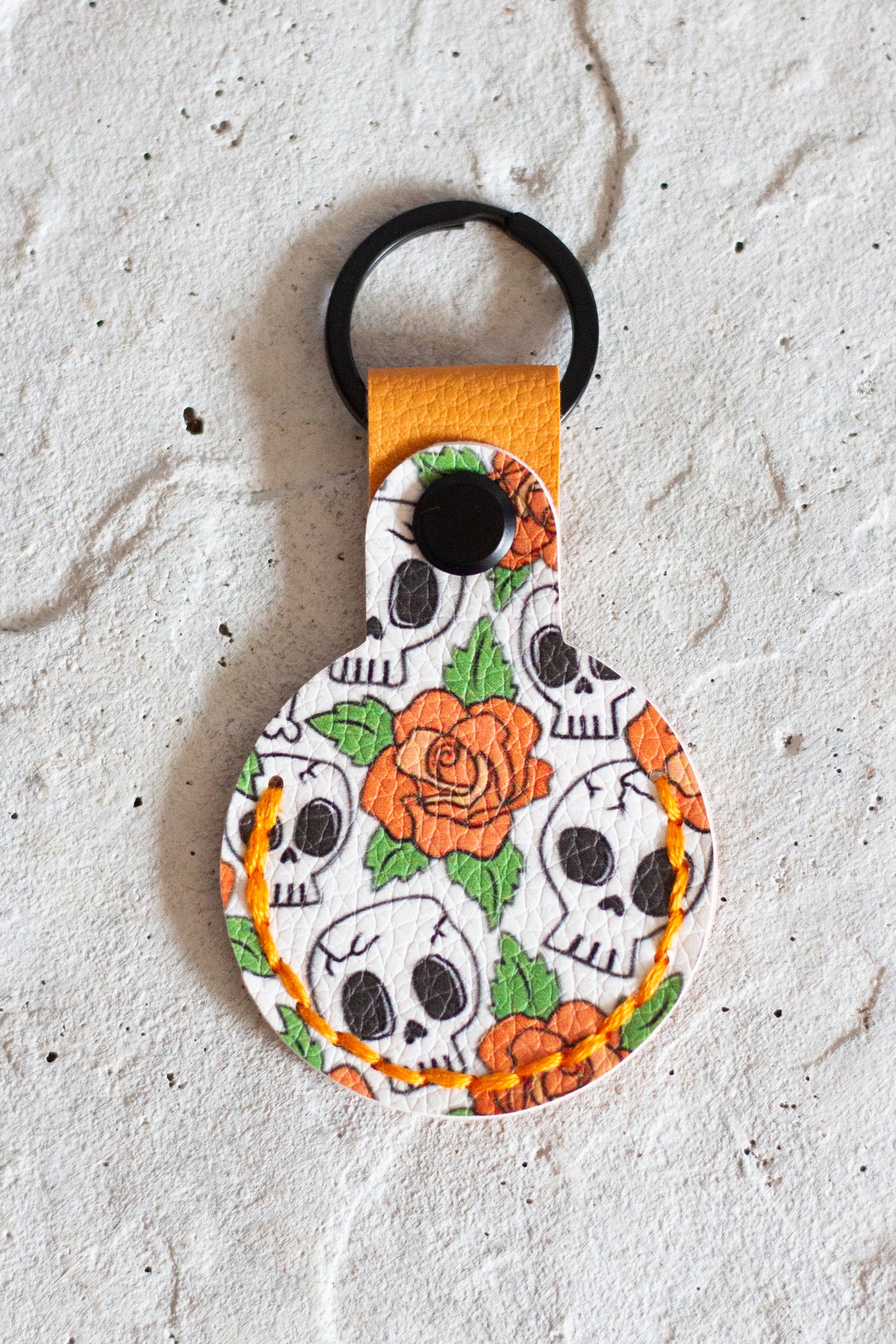 Skulls Air Tag Holder