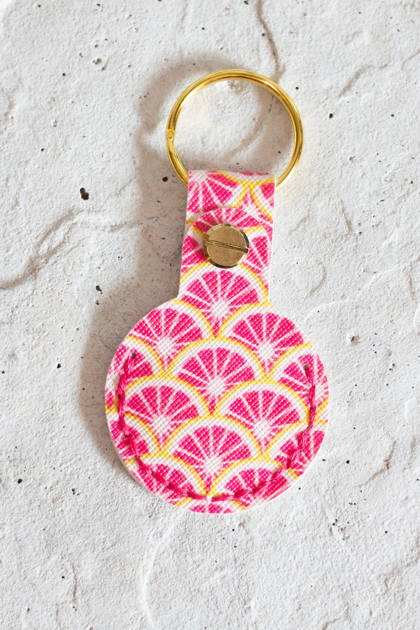 Grapefruit Air Tag Holder