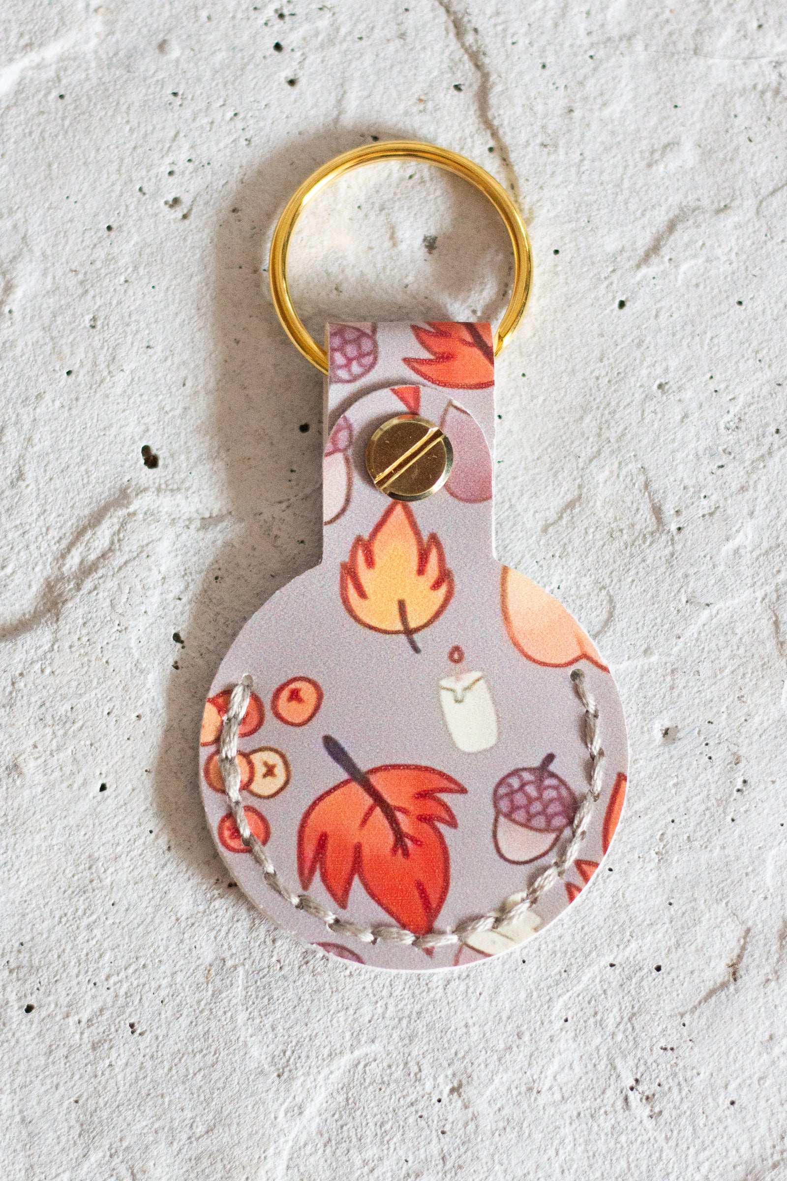 Fall Leaves Air Tag Holder