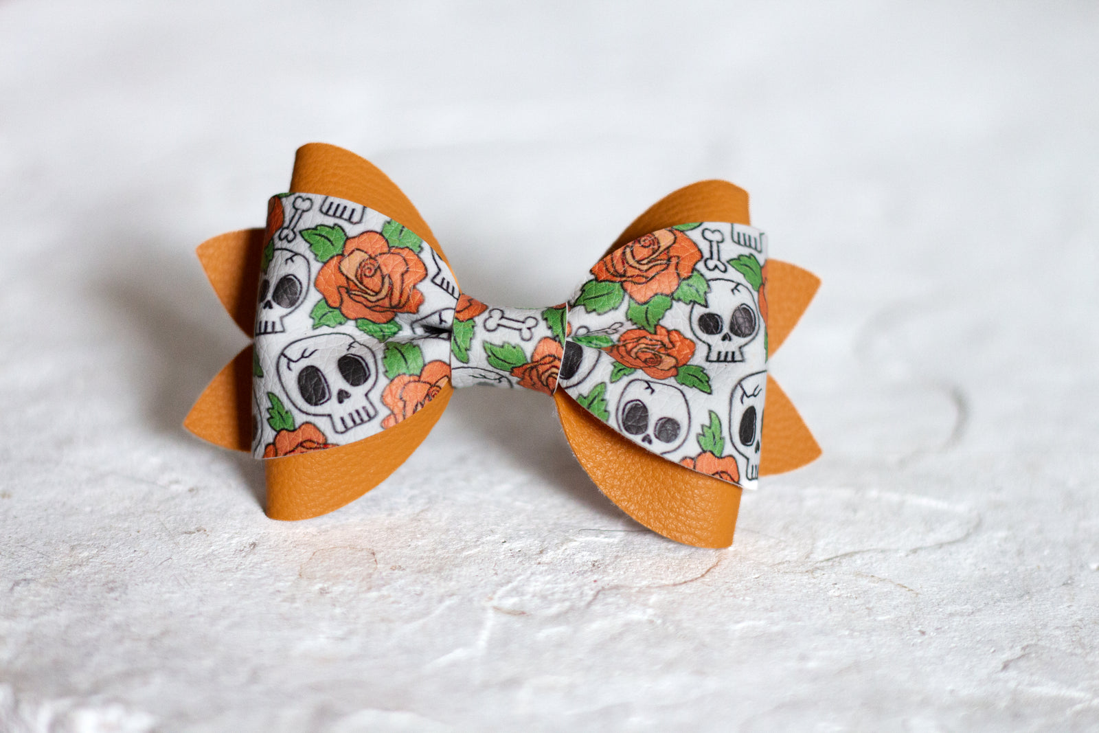 Skull Bow Tie