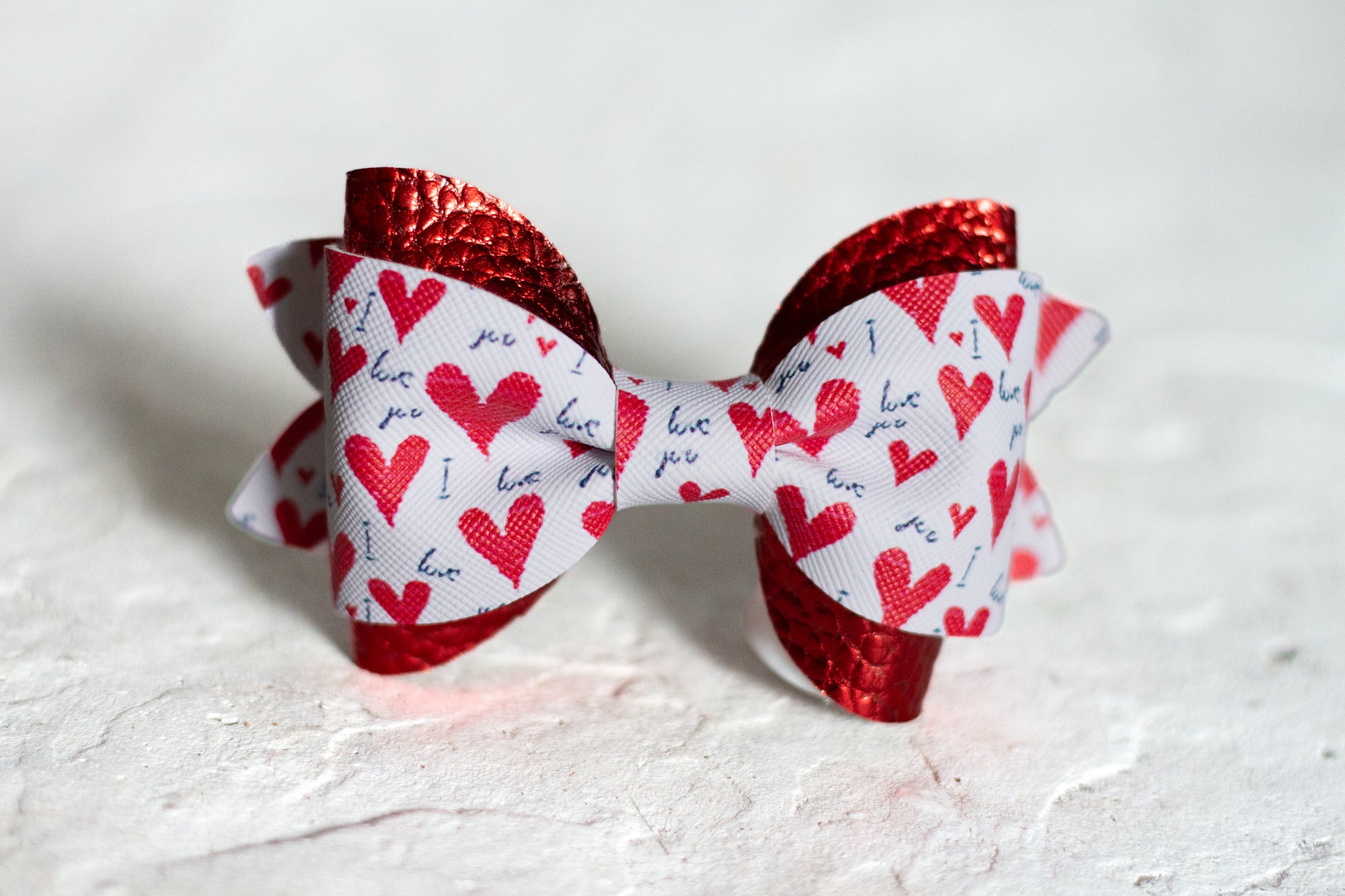 I Love You Bow Tie