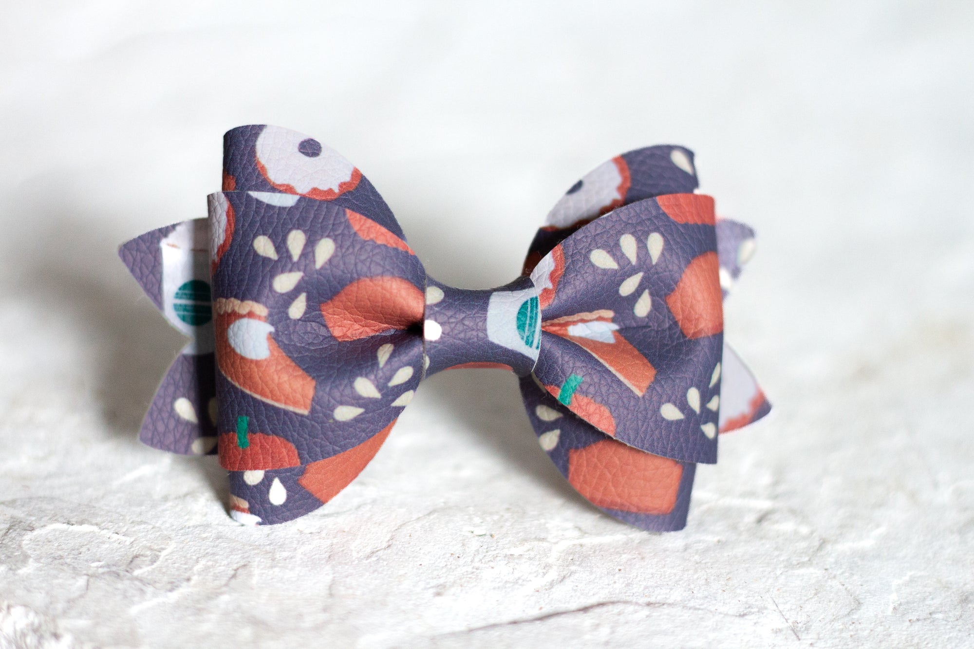 Pumpkin Spice Bow Tie