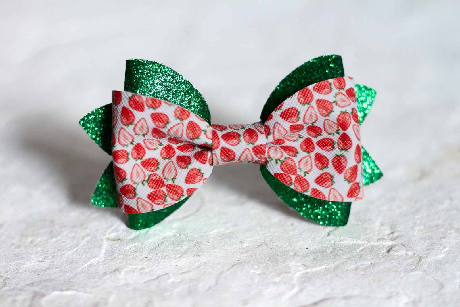 Strawberry Bow Tie