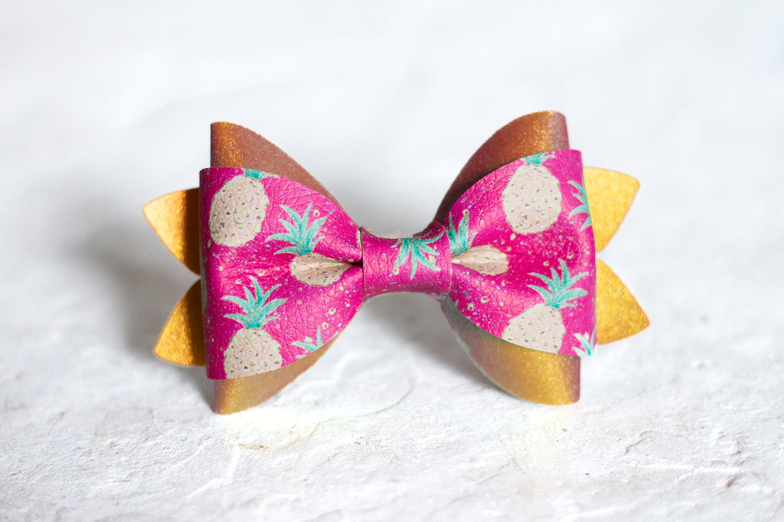 Pineapple Bow Tie