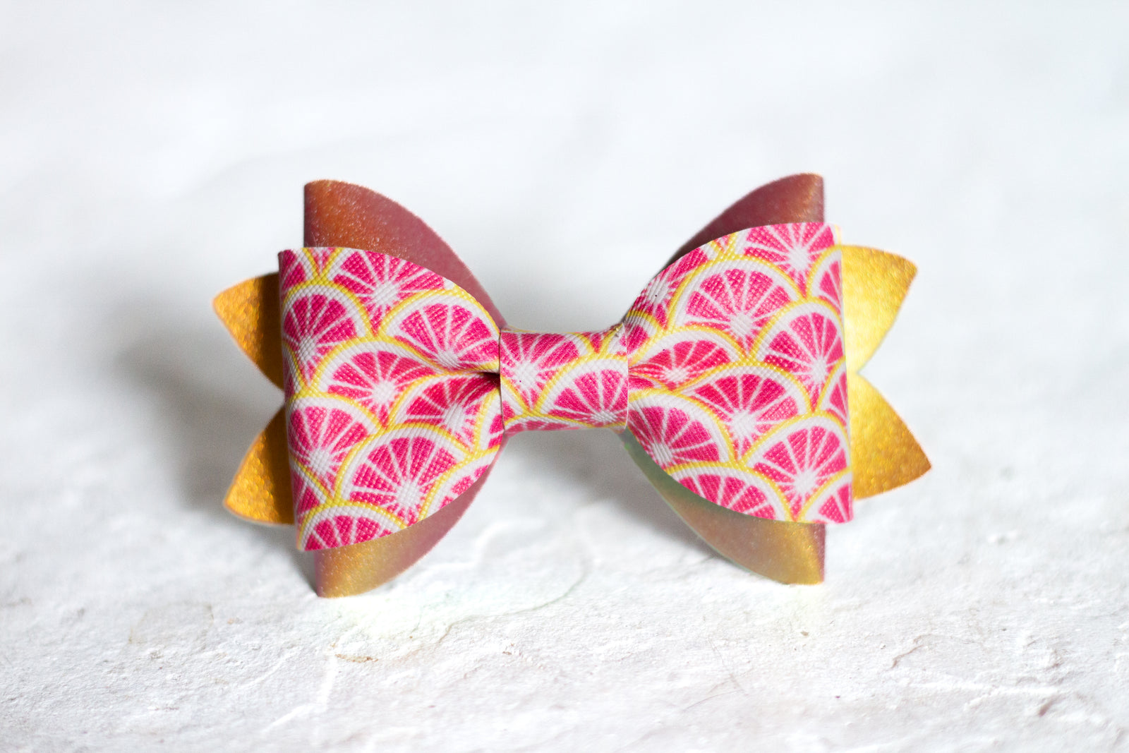 Grapefruit Bow Tie