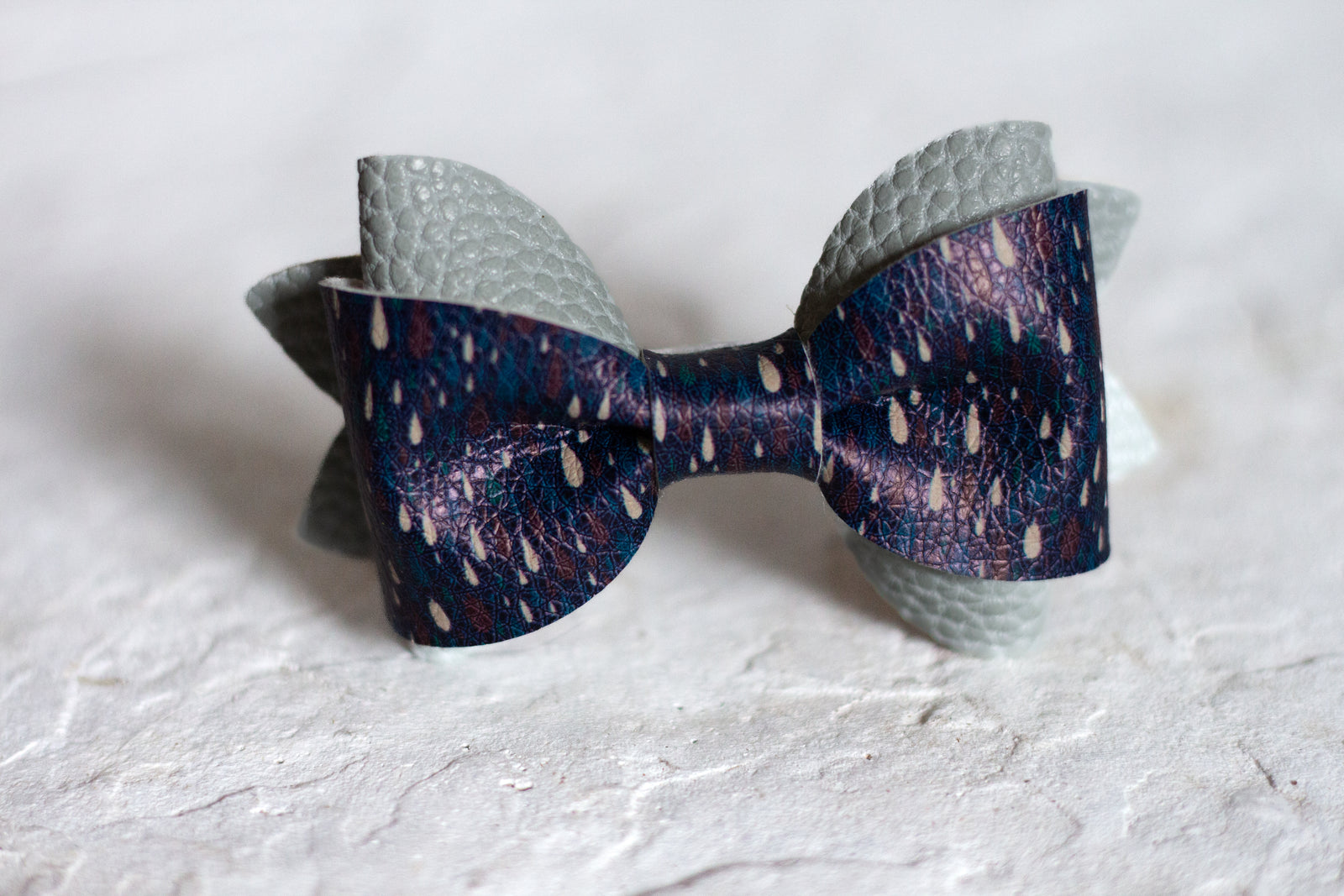 Raindrops Bow Tie