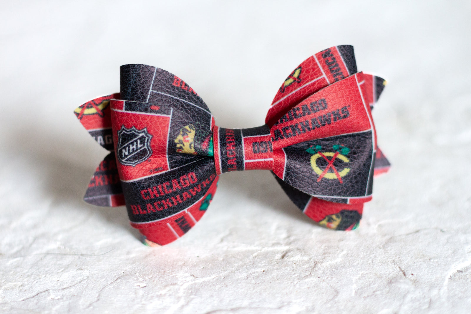 Blackhawks Bow Tie