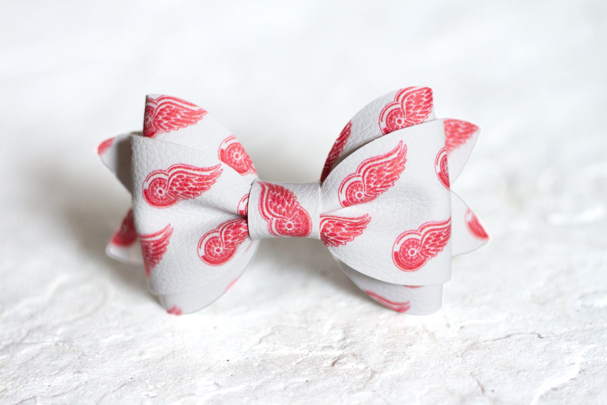 Red Wings Bow Tie