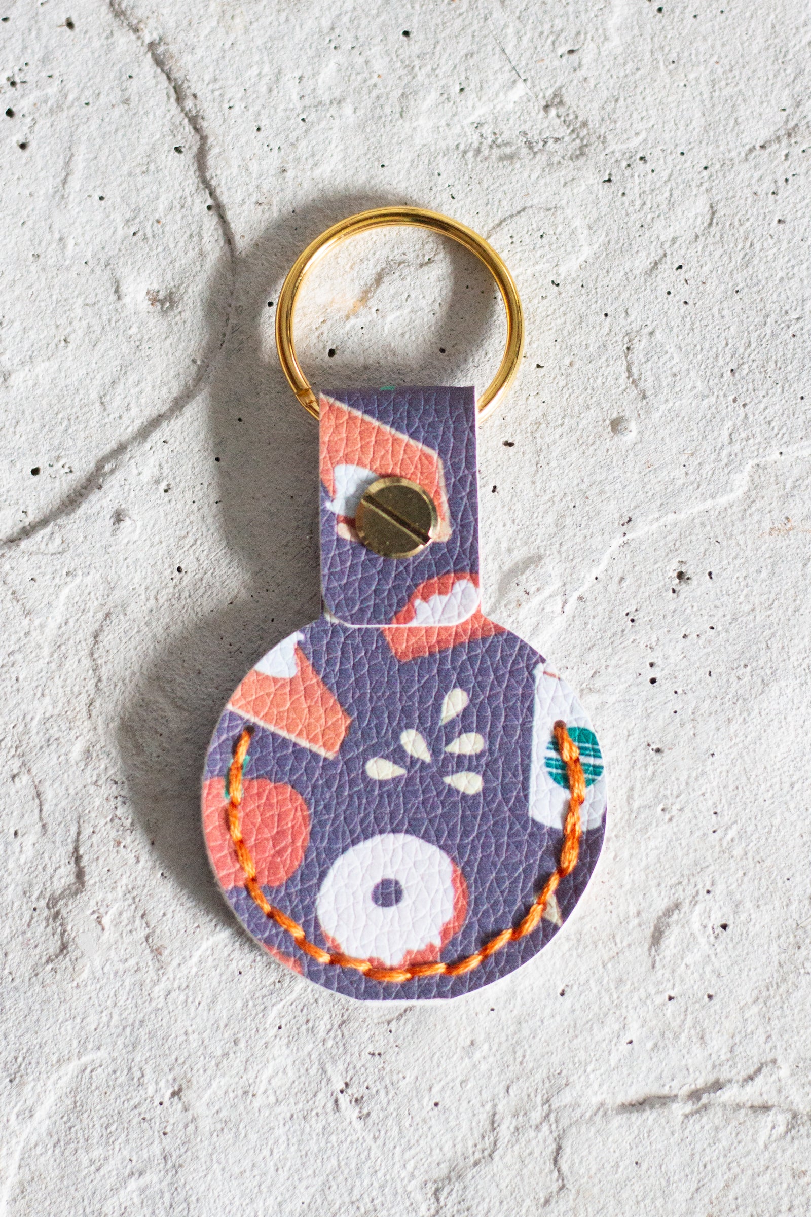 Pumpkin Spice Air Tag Holder