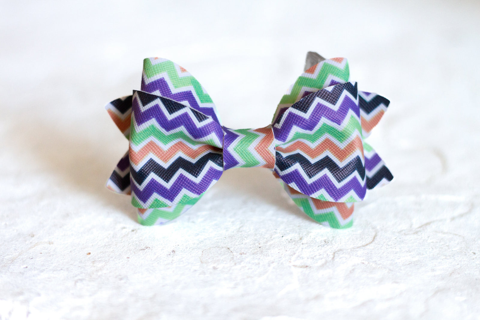 Halloween Chevron Bow Tie