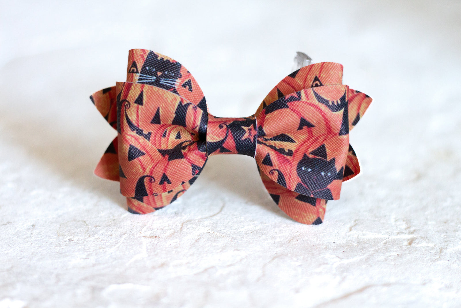 Jack-O-Lantern Bow Tie