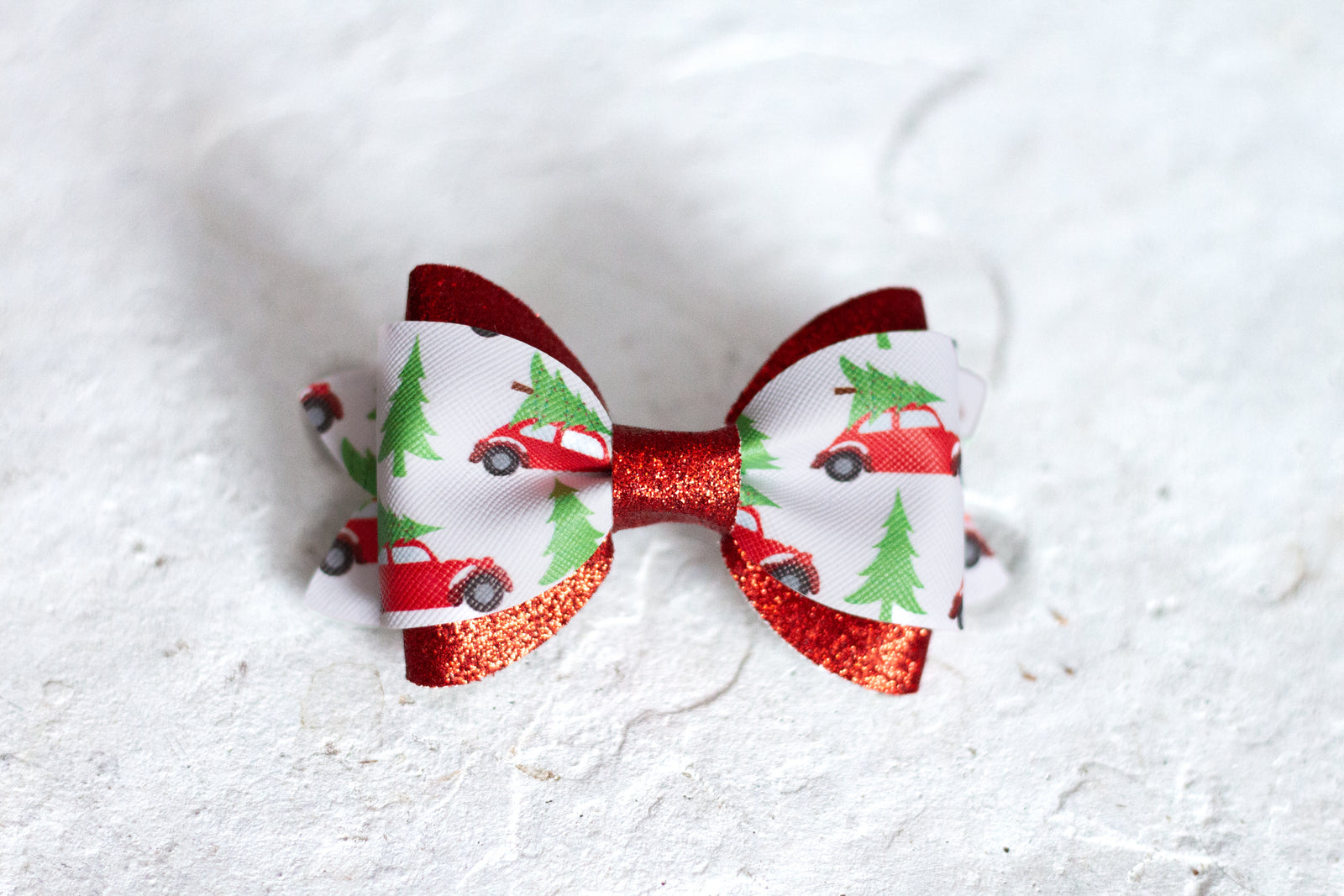 Little Red Car Bow Tie 2