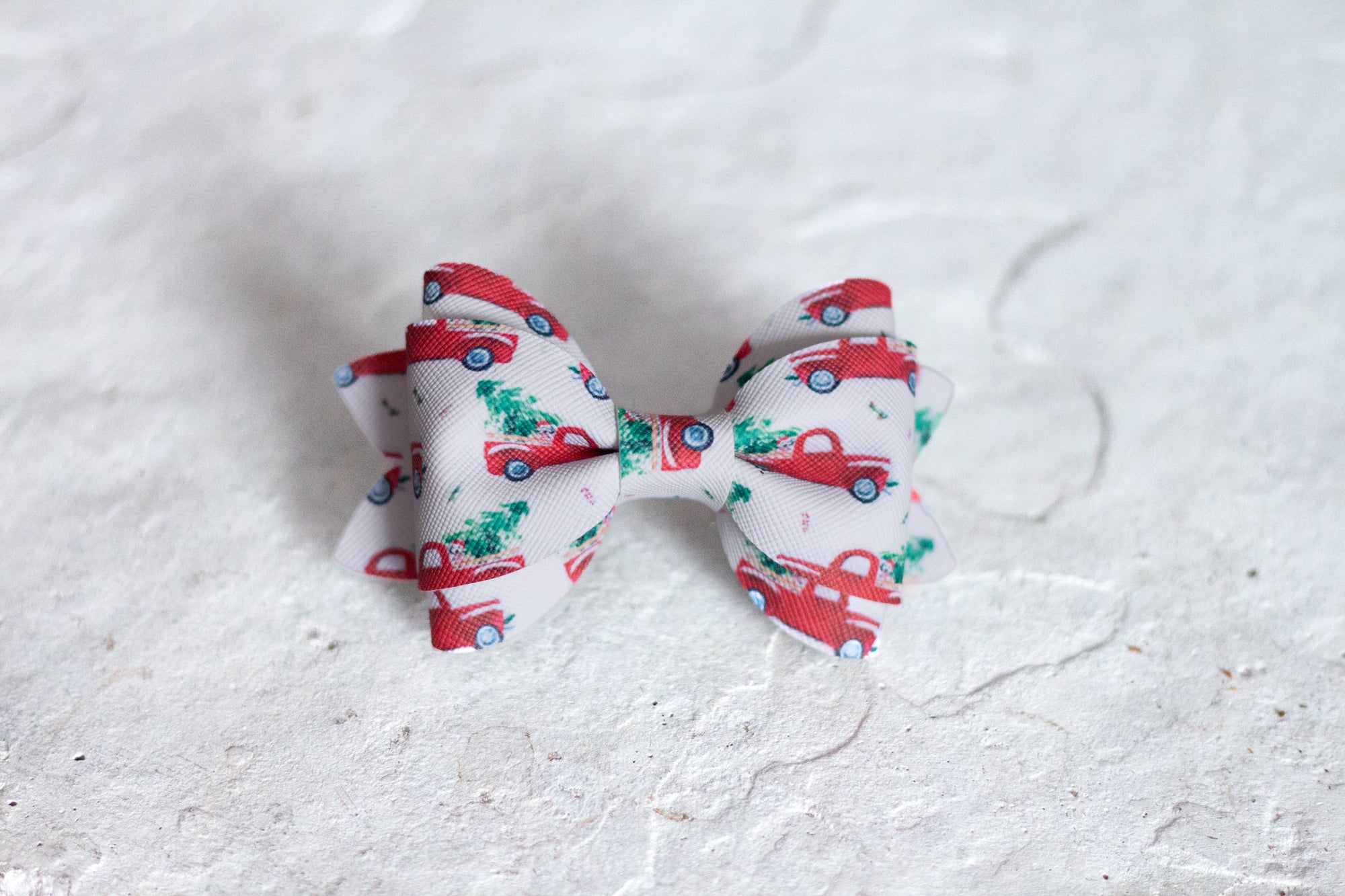 Little Red Truck Bow Tie