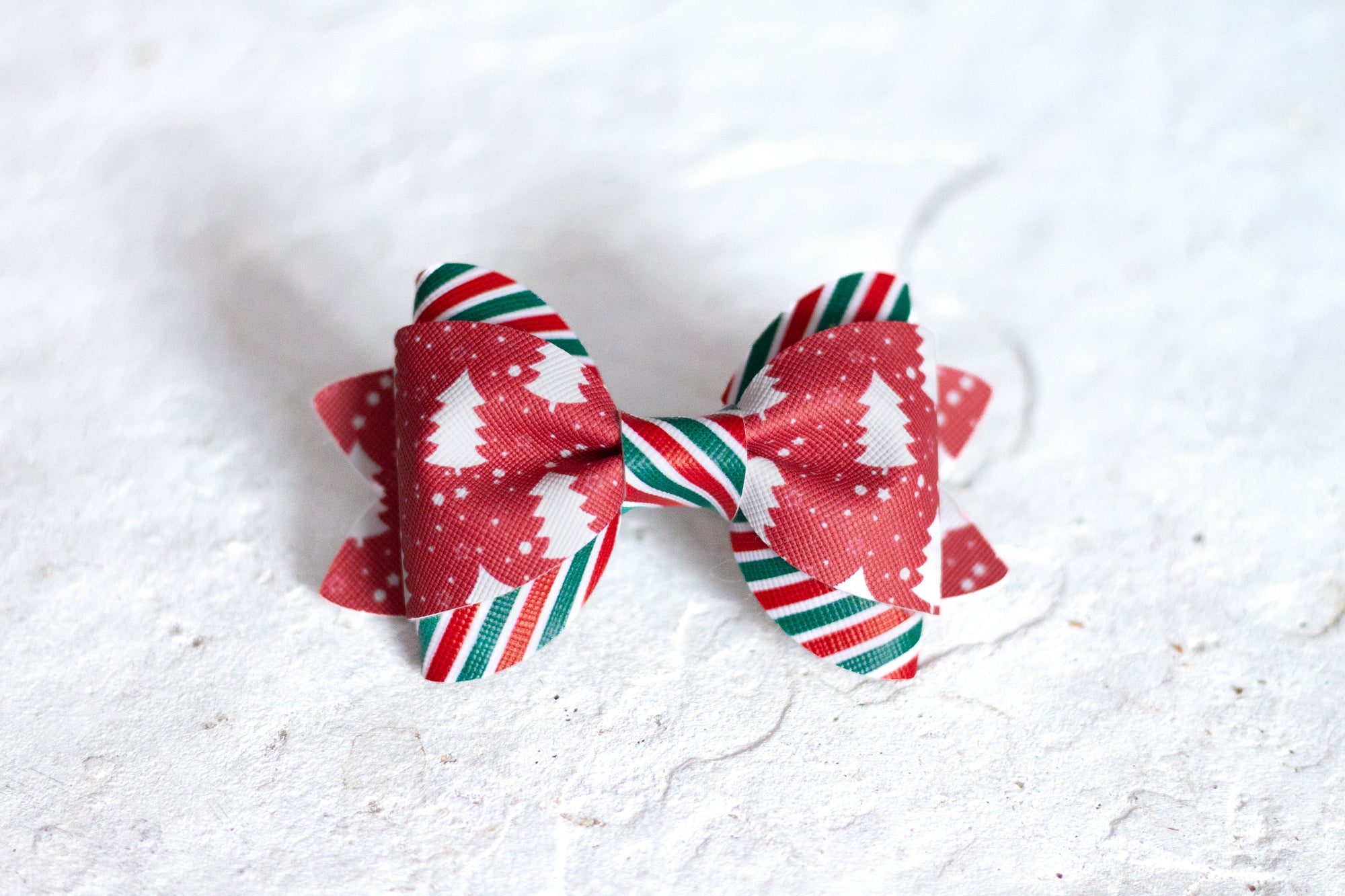Little Red Tree Bow Tie 2