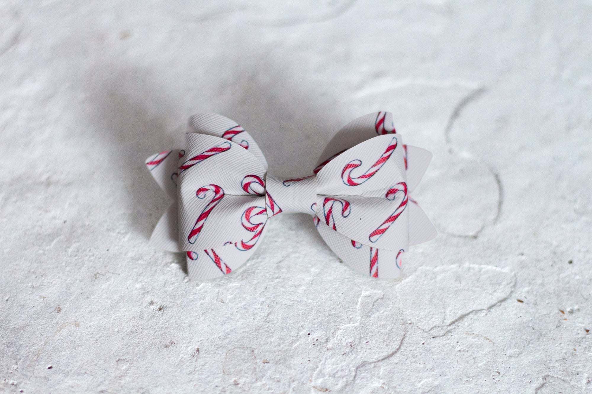 Candy Cane Bow Tie