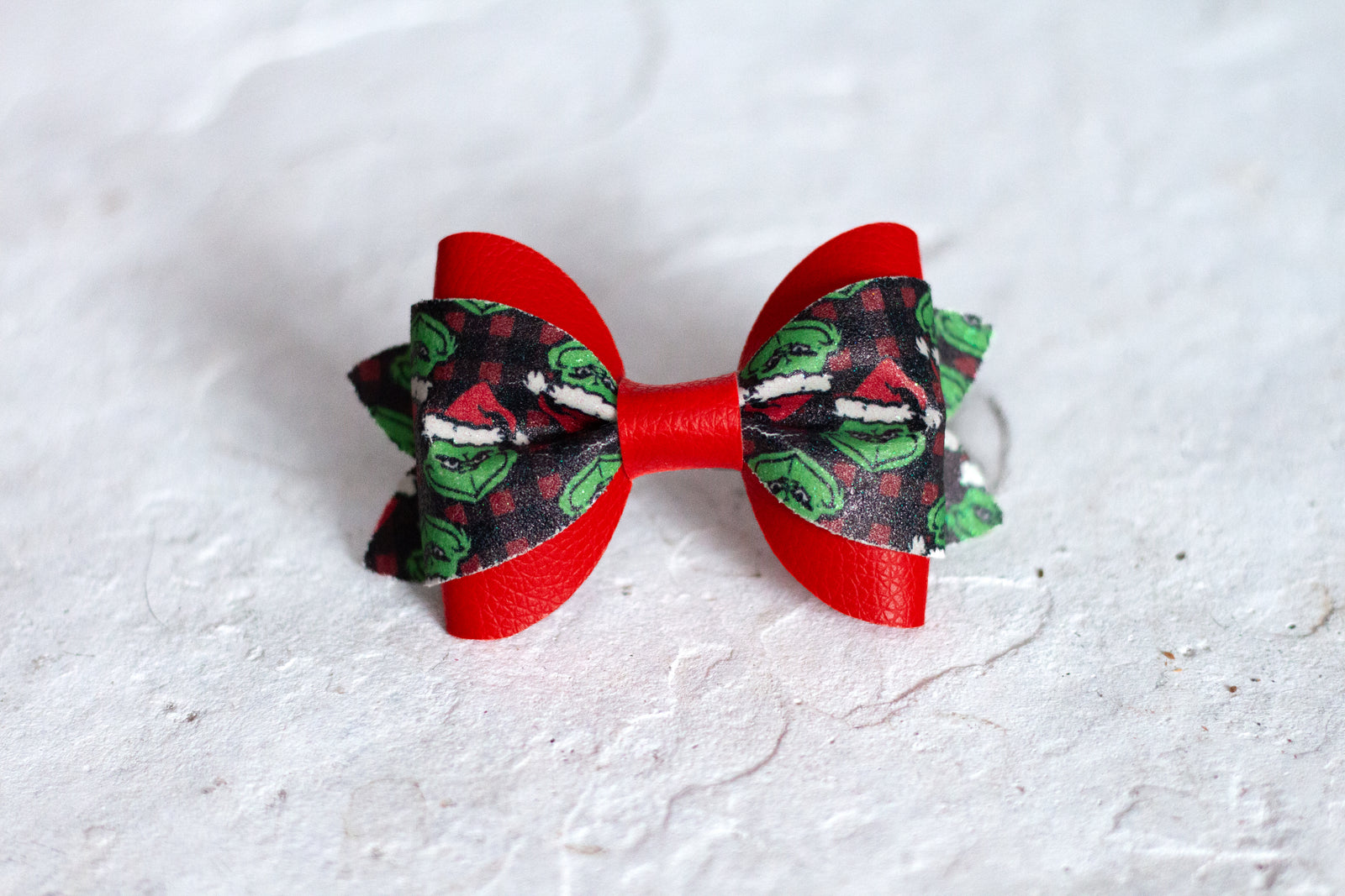 Oldschool Grinch Bow Tie