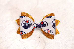 Oilers Bow Tie