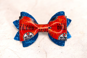 Oilers Bow Tie