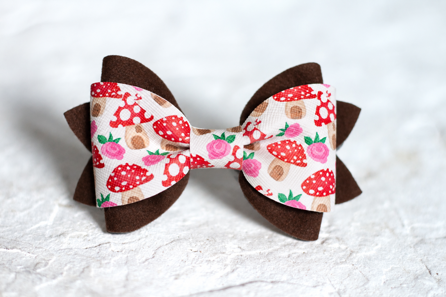 Mushroom Bow Tie