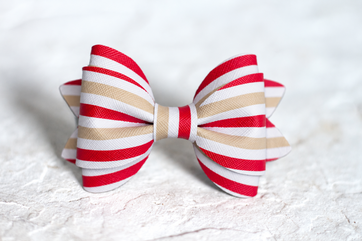 Striped Bow Tie