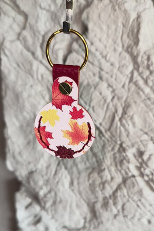 Maple Leaves Air Tag Holder