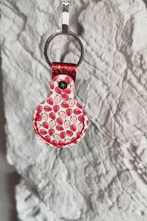 Strawberry Air Tag Holder
