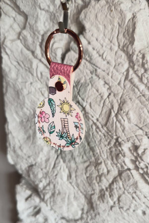 Beach Day Air Tag Holder