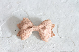 Lace Look Bow Ties