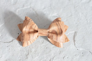 Wood Look Bow Ties