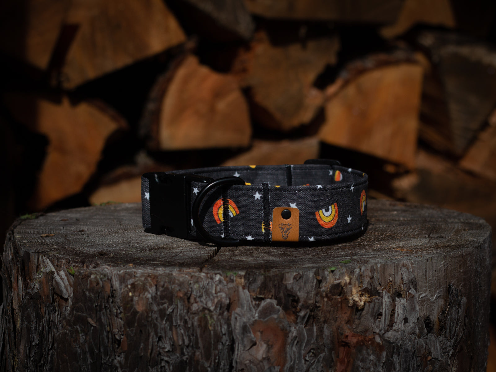 Candy Corn Buckle Collar