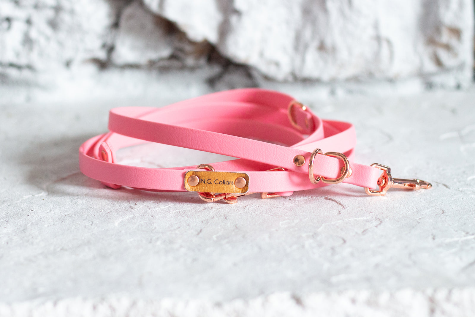 Baby Pink Hybrid Leash