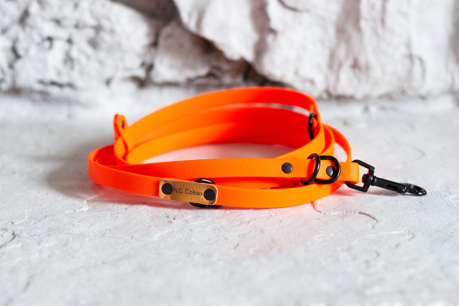Orange Hybrid Leash