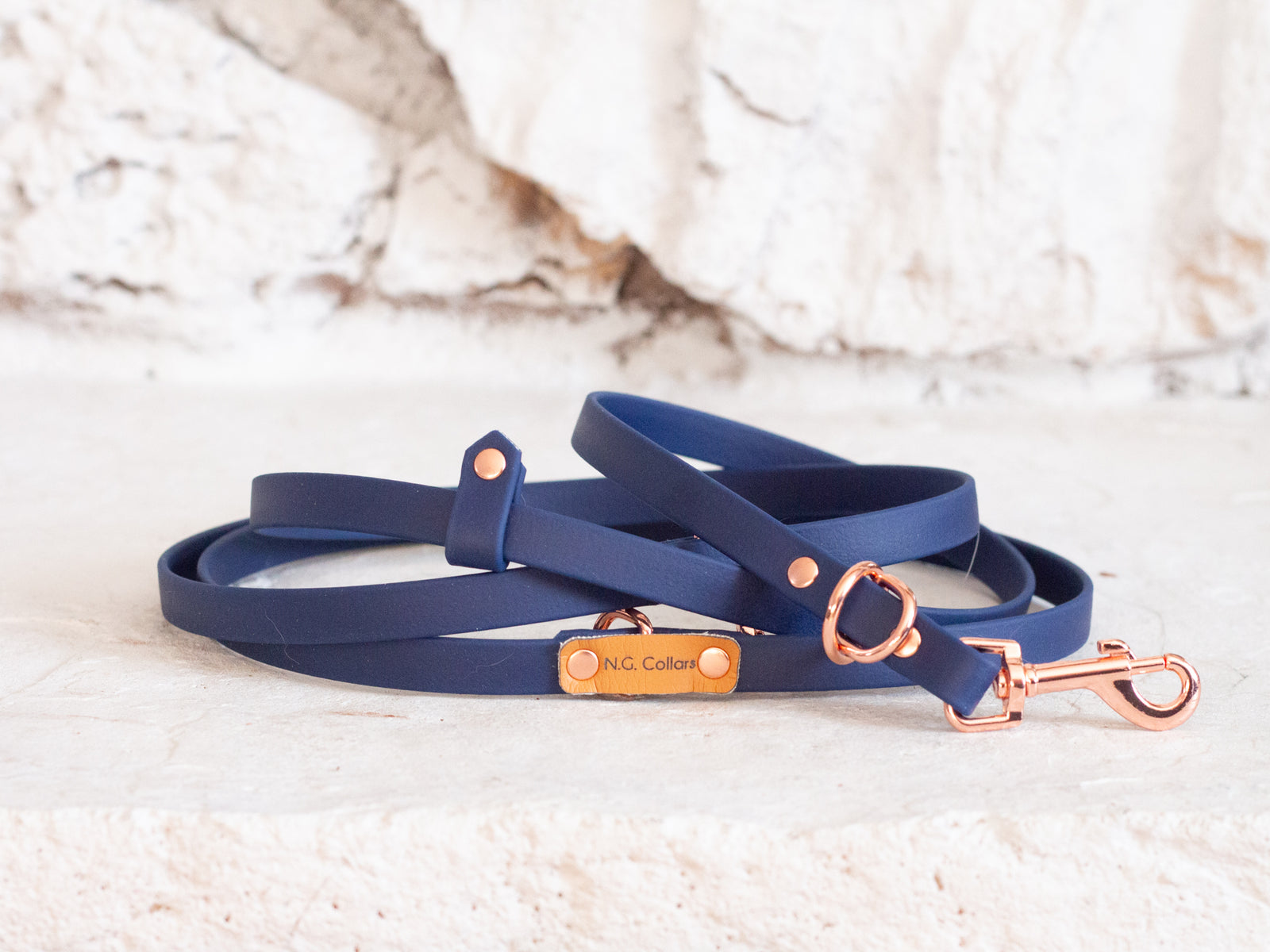Navy Hybrid Leash