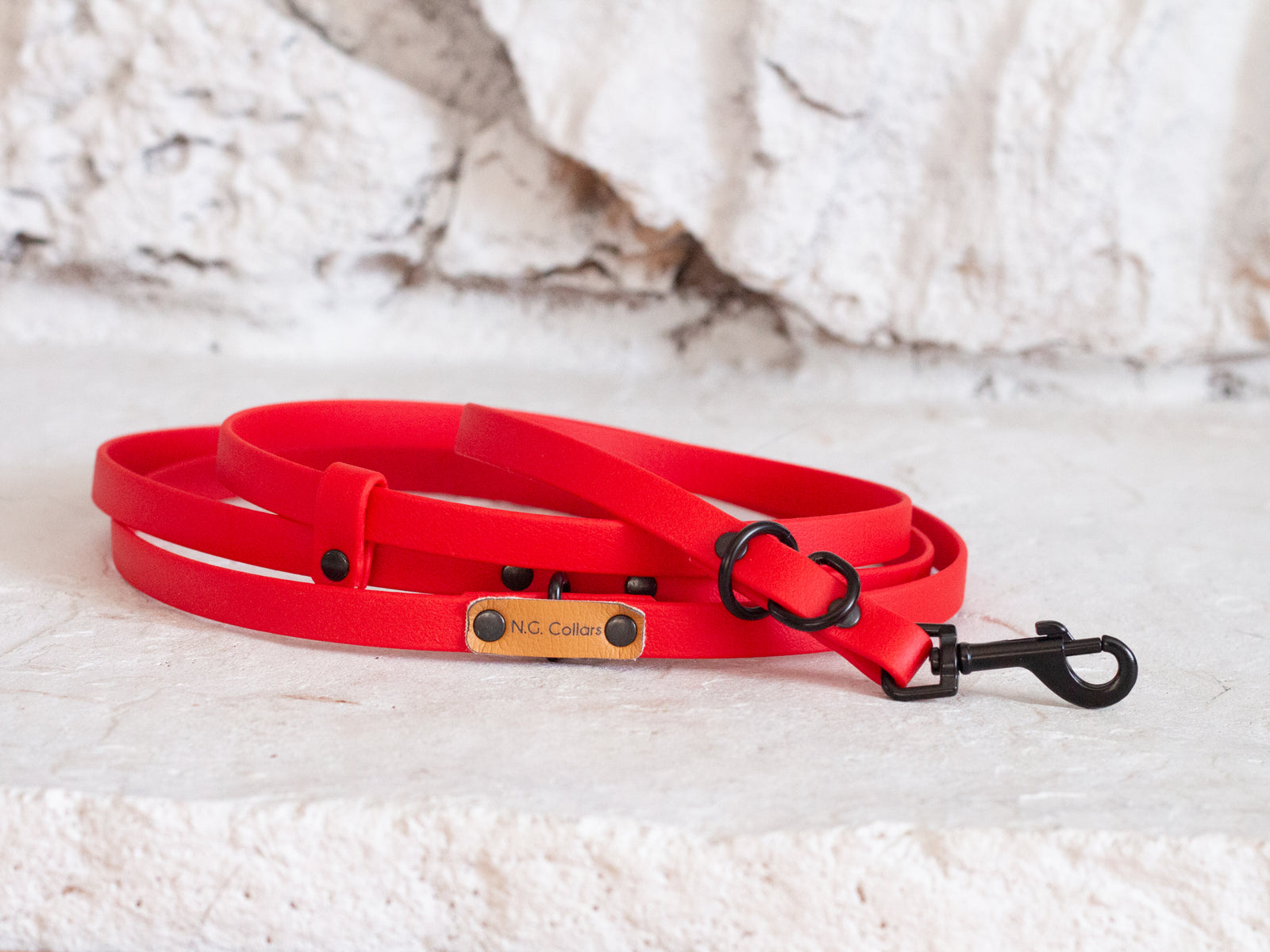 Red Hybrid Leash