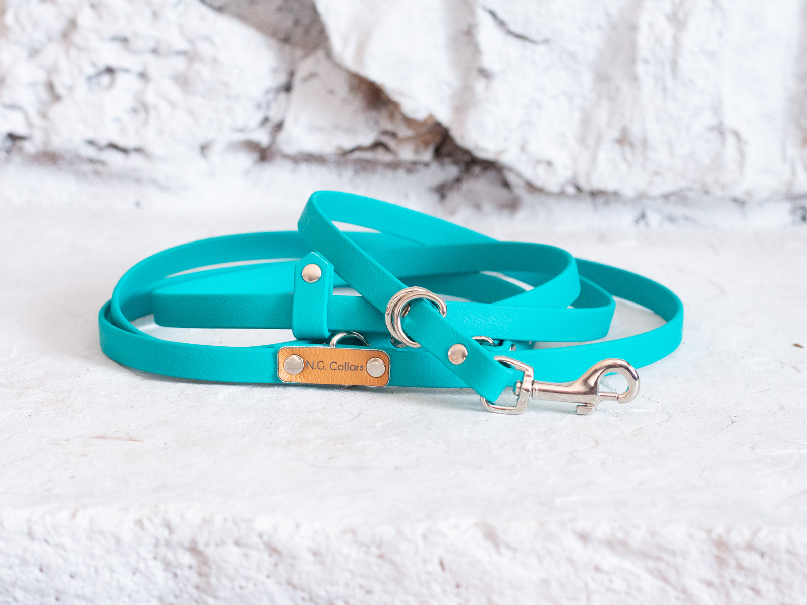 Teal Hybrid Leash