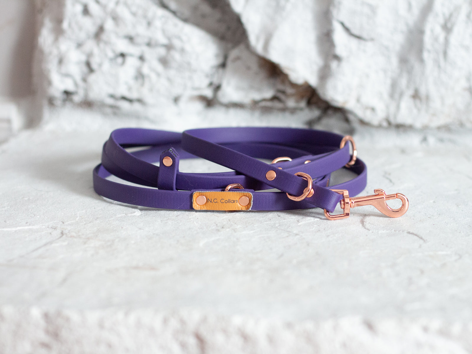Purple Hybrid Leash