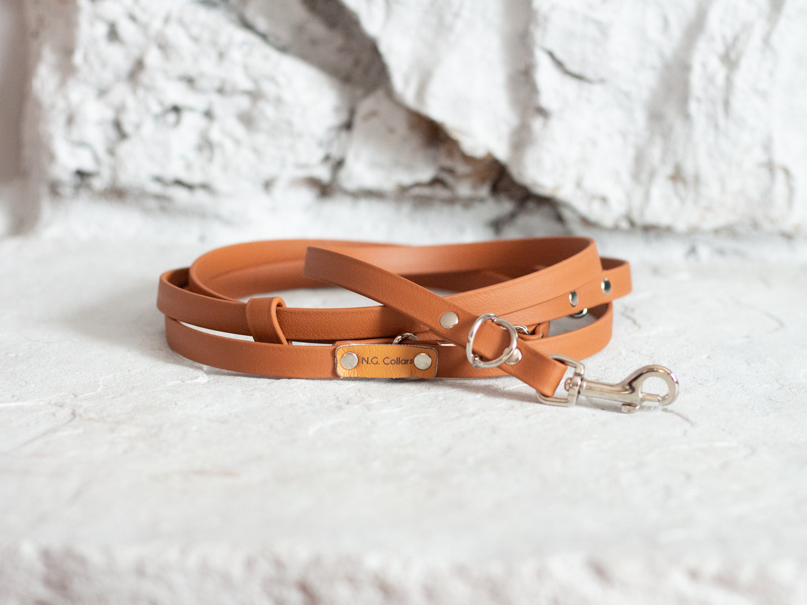 Tan Hybrid Leash