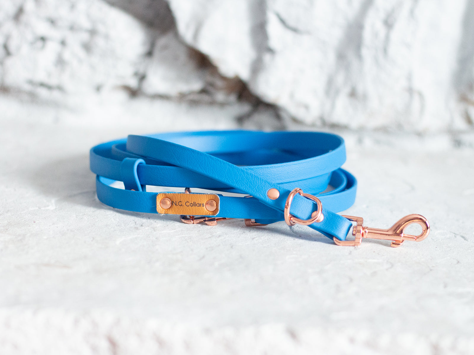 Sky Blue Hybrid Leash